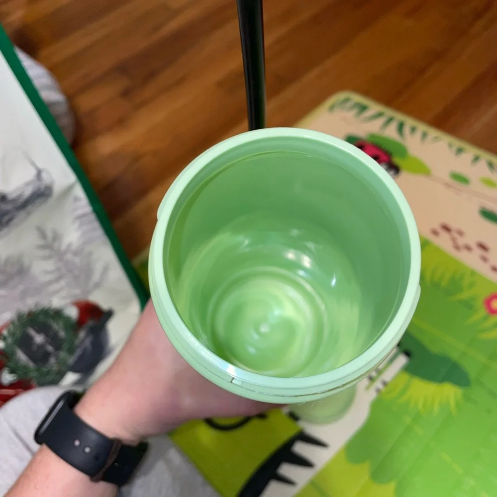 plastic Wicked Tumblr with Straw